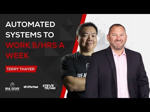 $100,000+ per Month Working 5 Hours per Week. Terry Thayer Shares How He Went From Contractor to Building a Real Estate Empire.