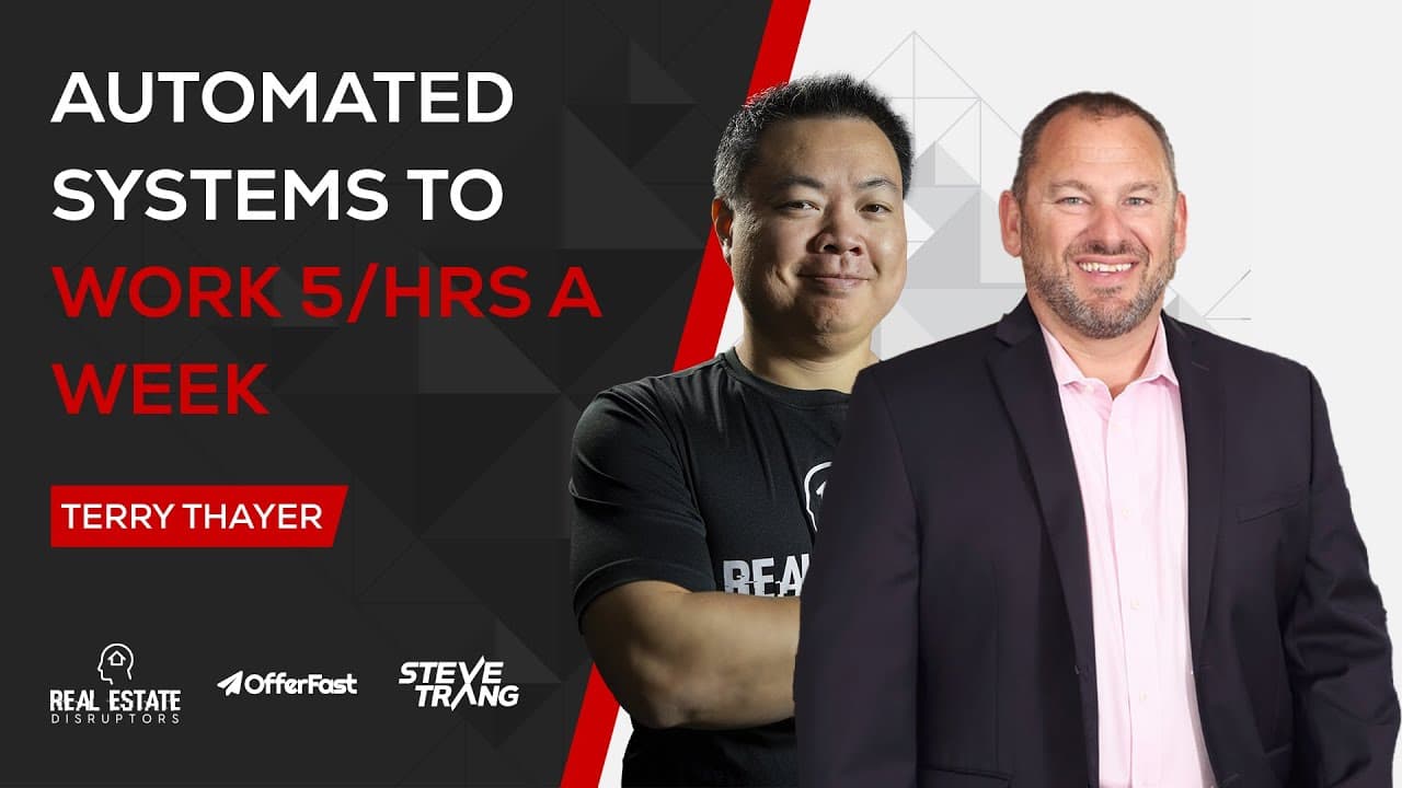 $100,000+ per Month Working 5 Hours per Week. Terry Thayer Shares How He Went From Contractor to Building a Real Estate Empire.