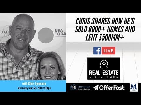 Chris Eymann on How He's Wholesaled 8000+ Properties and Lent $1,000,000,000+