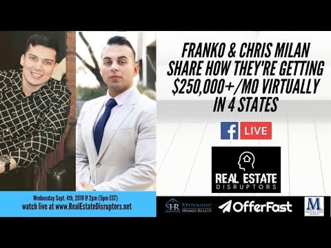 Franko & Chris Milan Share How They’re Getting $250,000+/mo Wholesaling Virtually in 4 States