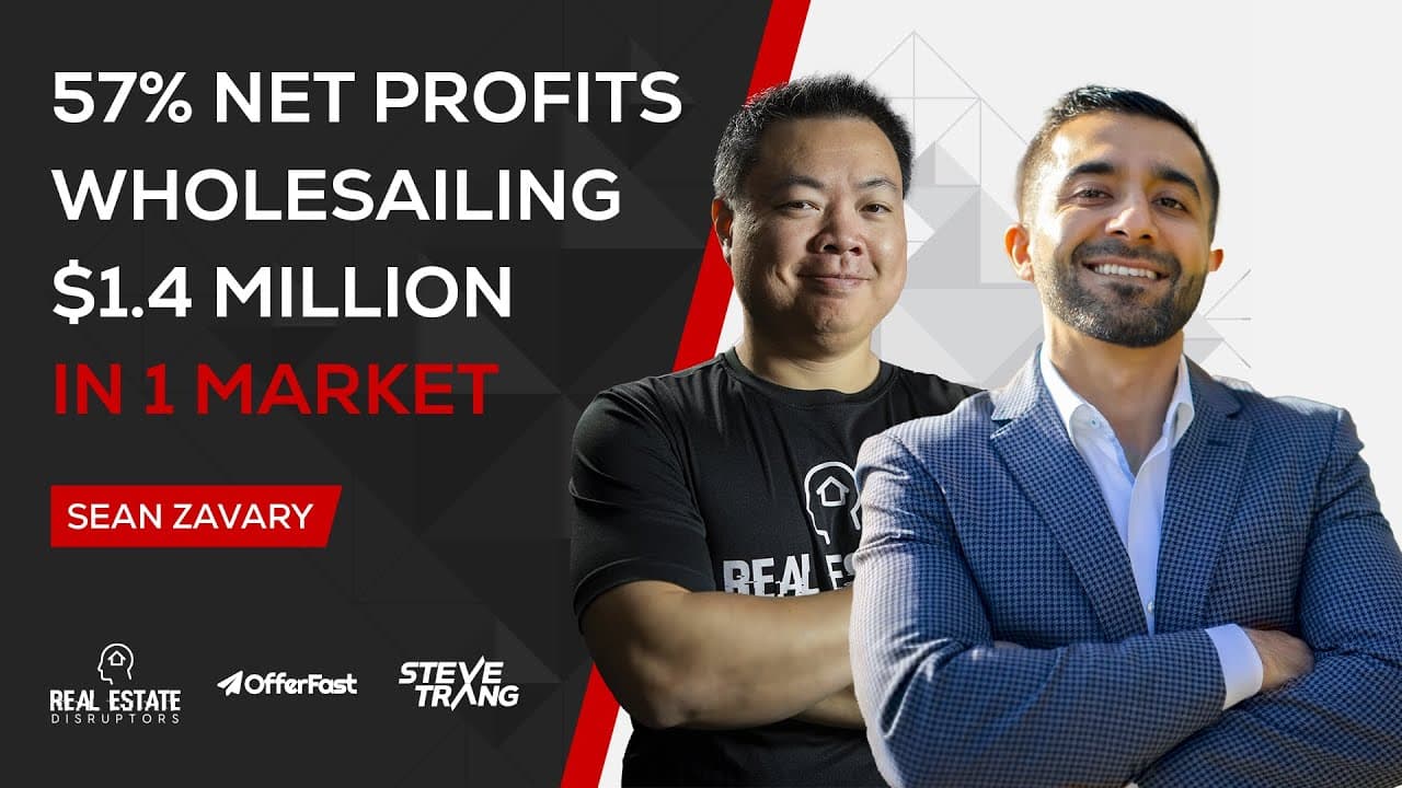 Increase Net Profits by 57% with Wholesaling – $1.4 MM in 1 Market