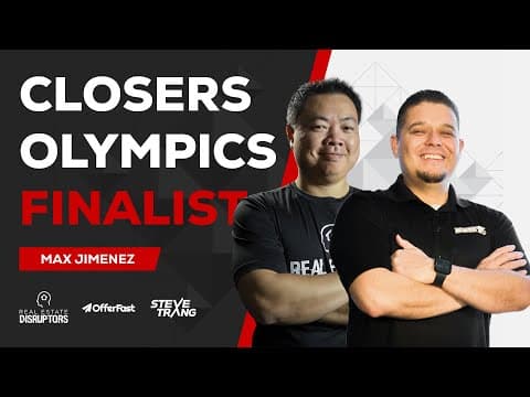 Closers Olympics Finalist Max Jimenez Shares What He Learned from the Experience