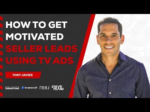How To Get Motivated Seller Leads Using TV Ads