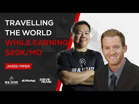 Travel the World While Making $20k per mo Passively – JR Piper Shares How What He Does with his 7 figure business