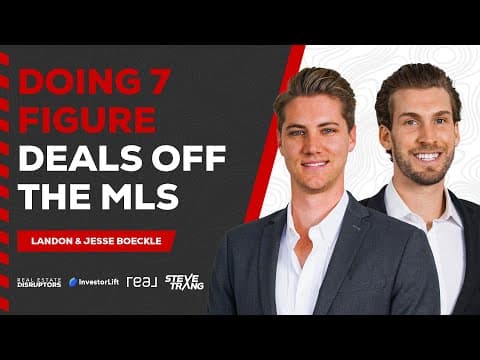 Doing 7-Figure Deals Off The MLS