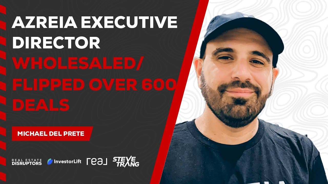 AZREIA Executive Director Wholesaled/Flipped 600+ Deals