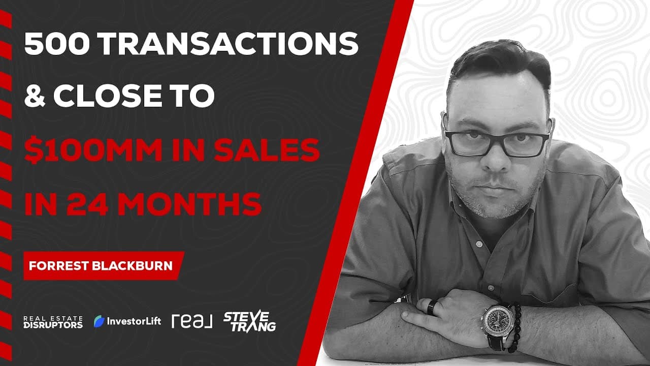 500 Transactions & Close To $100 Million in Sales in 24 Months