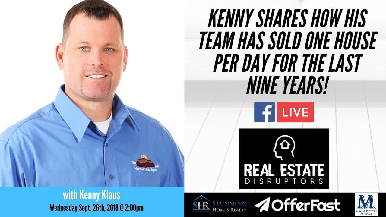 Kenny on Selling One House Per Day For Last Nine Years