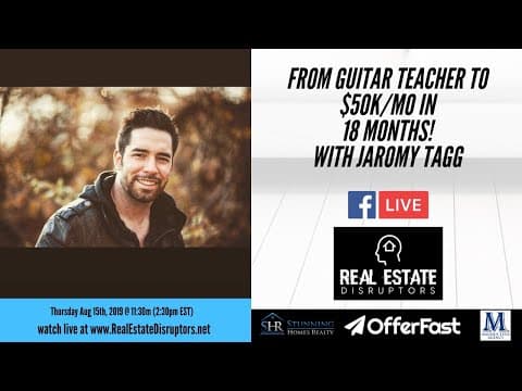 Jaromy Tagg Shares How He Went From Guitar Teacher to $50k/mo in 18 Months